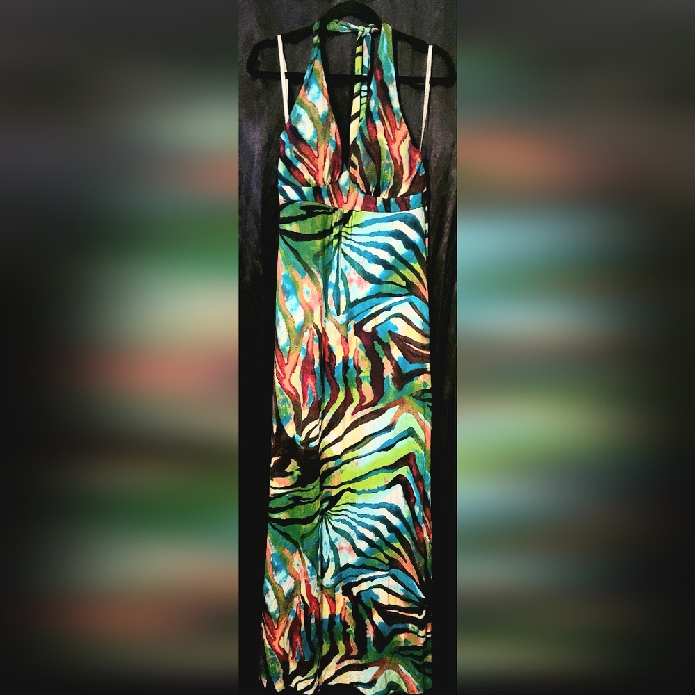 Tommy Bahama Halter Maxi Dress